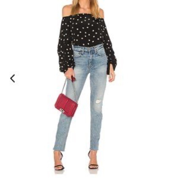 Lovers and friends polka dot top - Picture 2 of 3